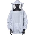 thumbnail image 1 of Beekeeper Jacket With Hat Professional Protection Hat Bee Suit With Zipper For Beekeepers Bee Keepers (white) Z, 1 of 4