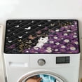 thumbnail image 5 of ZIATUBLES Washer Dryer Countertop Cover Pad Multiple Washing Machine Top Dust Cover Mat for Laundry Room Kitchen Home Decor Accessories, 24 x 19.7 Inch, Daisy Butterfly White Cat, 5 of 7
