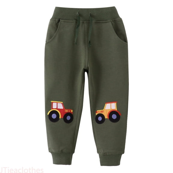 JTieaclothes Boys Pants For Toddlers And Kids Comfortable Casual Sport Jogger Pants With Embroidery And Ankles For Daily Wear And Outdoor Activities,Boys Pants Sizes 2-3 Years