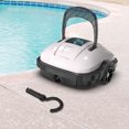 thumbnail image 4 of Raindrops 2Pcs Multi Use Robot Cleaner Hanger Black Plastic Pool Tool Holder for Efficient Pool Equipment Storage, 4 of 8