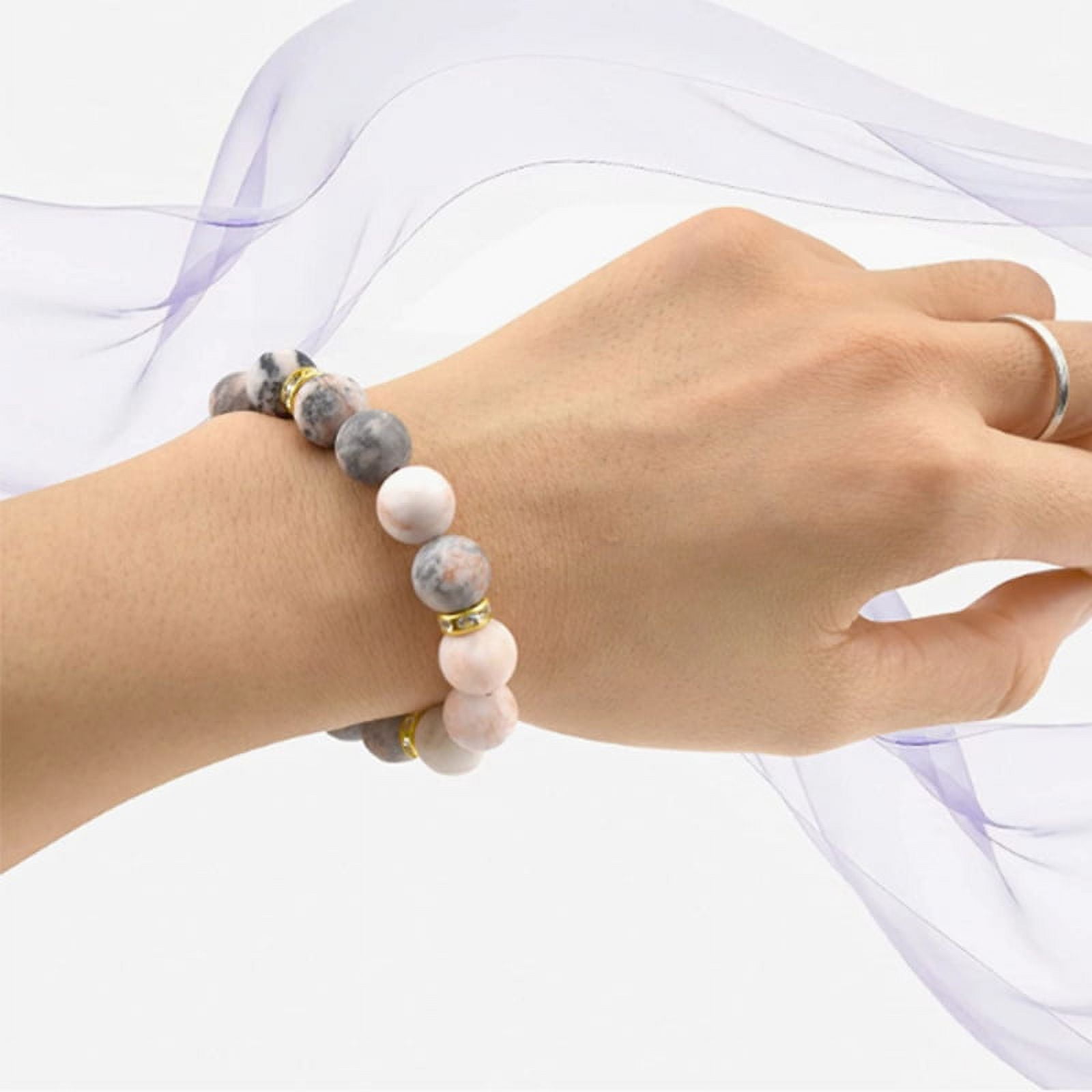 ROSE QUARTZ ENERGY BRACELET 8MM – Nazima Agate