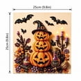 thumbnail image 3 of 2026 Halloween Diamond Art Kit, Dark Mysterious Pearl Painting Set, Decorative Wall Art for Living Room Bedroom and Office Spaces (Pumpkin), 3 of 7