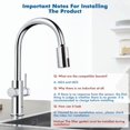 thumbnail image 4 of Grifo inteligente infrarrojo sin contacto, control de agua automatizado para cocina, baño y más Mejore su espacio, 4 of 5