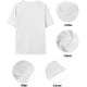 thumbnail image 5 of T-Shirts for Men, Rose Flower Crew Neck Cotton T-Shirt Men's Short Sleeve, 5 of 8