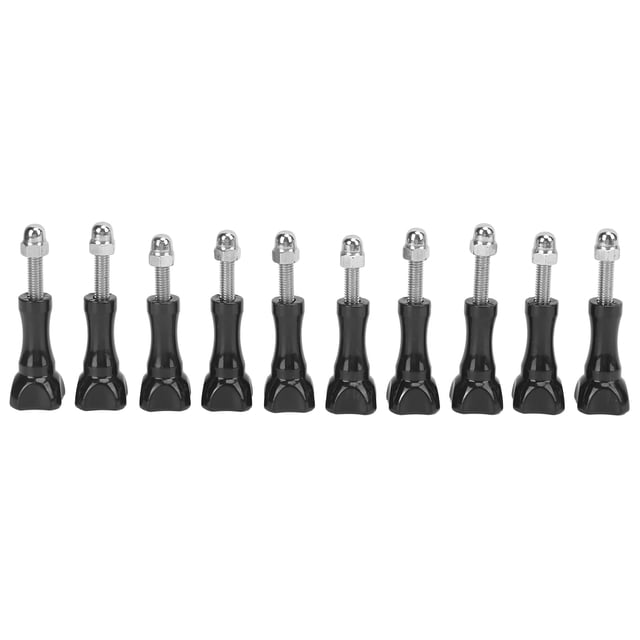 10pcs/set Tripod Mount Adapter Knob Long Thumb Screws with Nut for GoPro Accessories