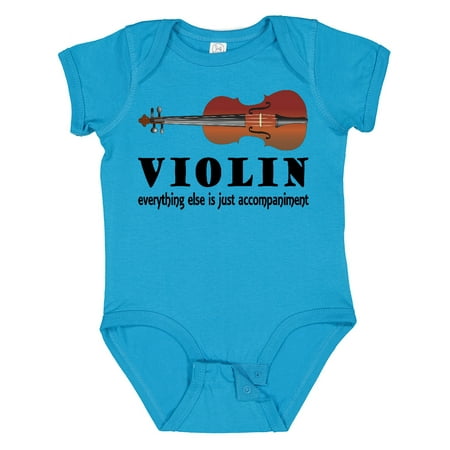 

Inktastic Violin Humor Music Gift Baby Boy or Baby Girl Bodysuit