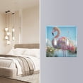 thumbnail image 5 of Dailycode Light Switch Plate Covers 2 Gang Wall Plate Plastics Outlet Covers for Kitchen Home Office Decor Adorable Flamingo Covered in Flowers, 5 of 8