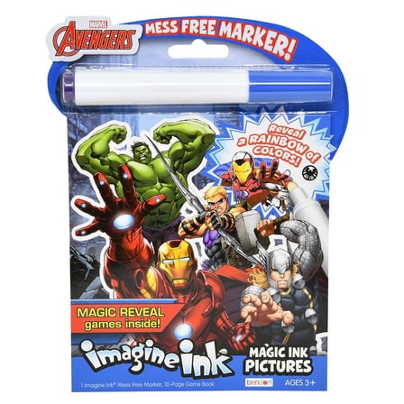 Avengers Imagine Ink Magic Ink Pictures