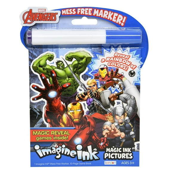 Avengers Imagine Ink Magic Ink Pictures