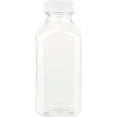 thumbnail image 5 of Displastible 16 Oz Clear Plastic Water Bottles with Caps for Juices, Smoothies & Milk, 48-Pack, 5 of 8