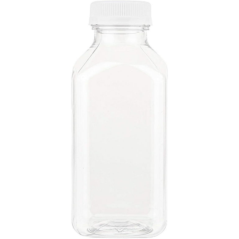 Wholesale 16 fl oz. Reusable Clear Plastic Bottles with Caps, 20