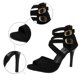 thumbnail image 5 of MKLEKYY Sandalias para Dama, Moda de Verano para Mujer, Sandalias Con Cremallera Trasera y Boca de Pez, Tacones Finos, Sandalias Sólidas, 5 of 5