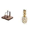 thumbnail image 1 of Servilletero de café con escultura, dispensador de pañuelos, organizador de madera, figura de resina, adorno decorativo, estatua dorada para cocina, o, 1 of 8