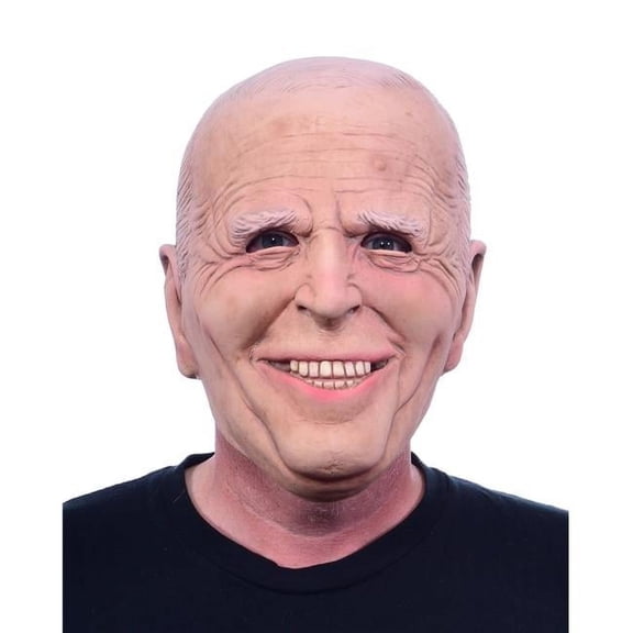 Zagone Studios  President Joe Biden with Sculpted in Hair Full Over the Head Costume Mask