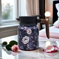 thumbnail image 3 of Raidley Vintage Floral Pattern Tea Thermos, Doresty Thermos Tea Pot, Tea Thermos With Infuser,Vintage Floral Pattern Tea-Built-In Infuser, Stainless Steel Thermal Carafe With Lid For Hot Drinks, 3 of 7