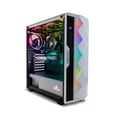 thumbnail image 1 of Gabinete gamer Yeyian YGA-49702-FA Midi-Tower, ATX/Micro-ATX/Mini-ITX, 3 Ventiladores Instalados, Cristal Templado, 7 ranuras de expansión, USB y HD audio, Color blanco, 1 of 5
