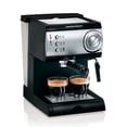 thumbnail image 1 of Cafetera Espresso 407_715 Hamilton Beach 2TZS 1.4L Color Negro con Plata, 1 of 5