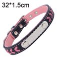 thumbnail image 2 of Blueberry Pet Collar para perro tapizado de neopreno jacquard reflectante de seguridad suave de 9 colores 3M, 2 of 5
