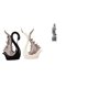 thumbnail image 1 of Elegante Colección De Esculturas De Cerámica Y Piedra Con Forma De Cisne Para Feng Shui, Decoración Budista Para El Hogar, Aniversario, Estante, Chimenea, Dormitorio., 1 of 8