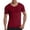 Z02 Wine, variant on Workout Shirts For Men Slim Fit Solid Color Crew Neck Short Sleeve Athletic Shirts Comfy 2026 Spring Summer Fall Blouses Pullover Outfits White XXL