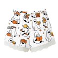 thumbnail image 7 of MEZZALL Women's Halloween Ghost Cami Pajama Set V Neck Halter Tops Lace Shorts 2 Piece Sleepwear Loungewear for Bedroom, 7 of 7