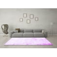 thumbnail image 3 of Ahgly Company Indoor Square Abstract Purple Modern Area Rugs, 7' Square, 3 of 4
