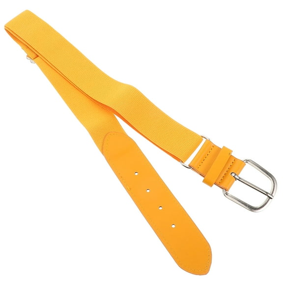 LRXIYODE 1Set Orange Baseball Belt Youth for Sports Uniforms 11.8X1.9X0.5In