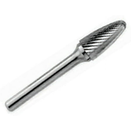 UPC: 0887861119139 | Drill America Tree Radius End Carbide Burr 1/4 Shank