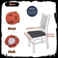 thumbnail image 3 of Hallowmas Polyester Chair Cover Spider 360~460x360~460x38~60mm, 3 of 9