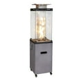 thumbnail image 6 of Afterglow Outdoor Patio Propane Fire Heater with Weather Cover Glass 41000 BTU Fireplace Cement Gray ﻿ ﻿, 6 of 6