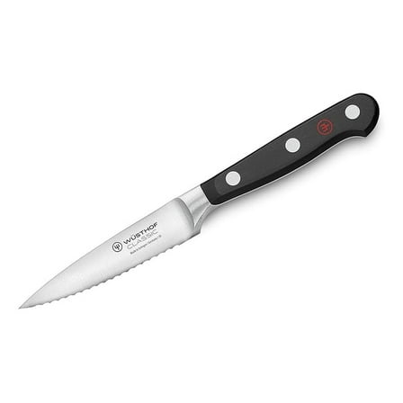 Classic Paring Knife, 3.5-Inch, Serrated