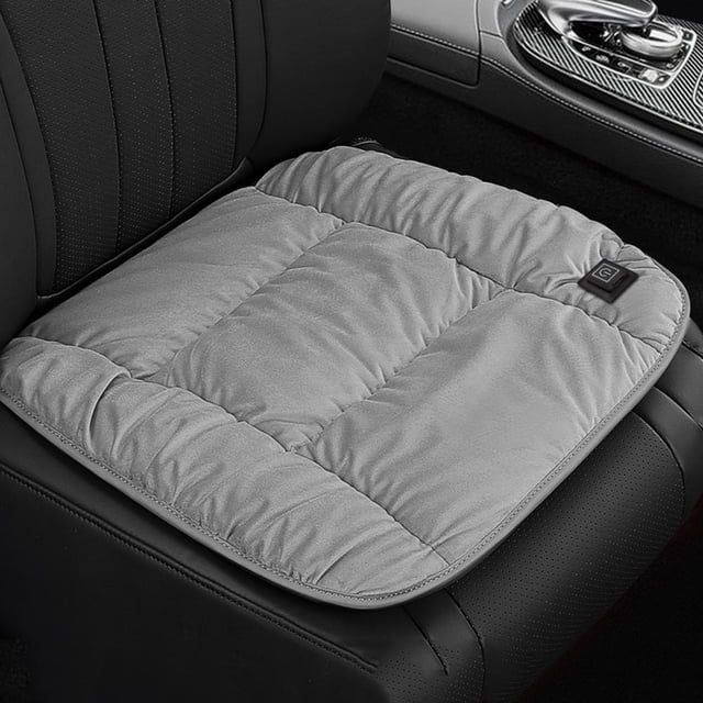 Almohadilla térmica automática USB 12 V TQEHS funda de cojín para asiento de coche con calefacción eléctrica L0X6
