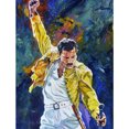 thumbnail image 1 of Pintura al óleo lienzo imagen cantante principal por números Kits arte de pared manualidades DIY, 1 of 9