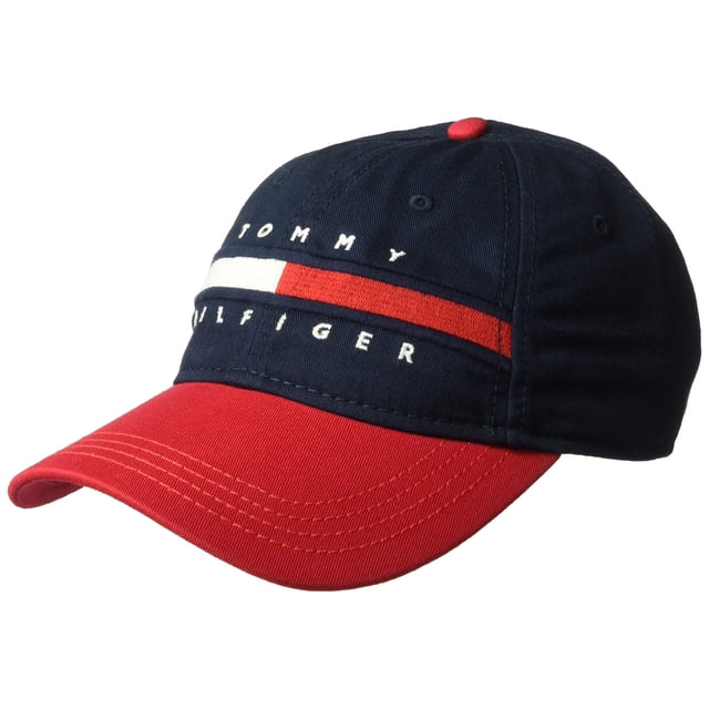 Gorra Tommy Hilfiger Avery para hombre Navy Blazer/Racing Red