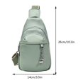 thumbnail image 4 of Bolso Pecho Mujer Axila Cruzado Compras PU Gran Capacidad, 4 of 9