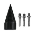 thumbnail image 2 of Firewood Splitter Drill Bit, Firewood Log Splitter Efficient Thread Heavy Duty Labor Saving  for Outdoor 42MM, 2 of 7