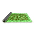 thumbnail image 2 of Ahgly Company Indoor Rectangle Oriental Green Traditional Area Rugs, 7' x 10', 2 of 4