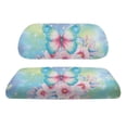 thumbnail image 2 of Pzuqiu Butterfly Floral Sky Golf Cart Seat Covers Breathable, All-Weather Protection, Suitable for Outdoor, Fit for Club Car Precedent, 2 of 10