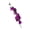 Purple, variant on Artificial Bougainvillea Stems Pick Faux Single Branch Bougainvillea Cutting Spray Realistic Silk Flowers Arrangement Decoration for Home Office Table Wedding Decor