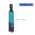 thumbnail image 5 of ZPAQI Wrench Tool Cordless Electric Ratchet 40FT-LBS 500RPM Variable Speed Wrench, 5 of 11