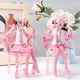 thumbnail image 3 of Figura DE ACCIÓN DE Hatsune Miku, modelo de colección Kawaii Miku, muñeca de conejo Sakura rosa, modelo coleccionable, juguetes, decoración de pasteles, nuevo, 3 of 4