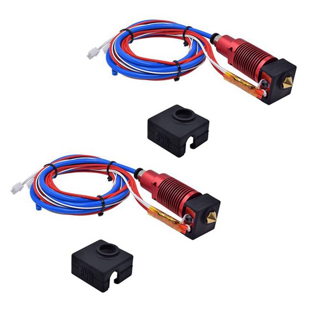 2X 3D Metal Completo J-Cabezal CR10S PRO Hotend Extrude Hot End Kit para -3 Pro CR10 10S Bowden Extrusora 24V