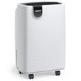 thumbnail image 1 of Yaufey 2500 Sq. Ft Home Dehumidifier for Medium to Large Rooms and Basements with Auto or Manual Drainage 0.48 Gallon Water Tank Capacity - Low Noise and 24 Hr Timer, 1 of 5