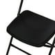 thumbnail image 4 of Silla Plegable Negra LOOMBER Palermo Set de 10 piezas, 4 of 5