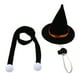 thumbnail image 4 of 1 Conjunto de Halloween Hat Hat Scarf Dog Cat Gato Sombrero Sombrero Fiesta Pet Supply, 4 of 5
