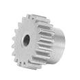 thumbnail image 1 of 19T Motor Gear, Haute Résistance Argent Structure Ferme RC Voiture Motor Gear pour Voiture de Contrôle à Distance, 1 of 8