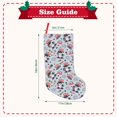 thumbnail image 3 of Salouo I Love USA Print Christmas Decorations Stockings 1 Pack 18'' Xmas Stockings Holiday Stocking Personalized Farmhouse Decor for Home Family Party Tree, 3 of 7