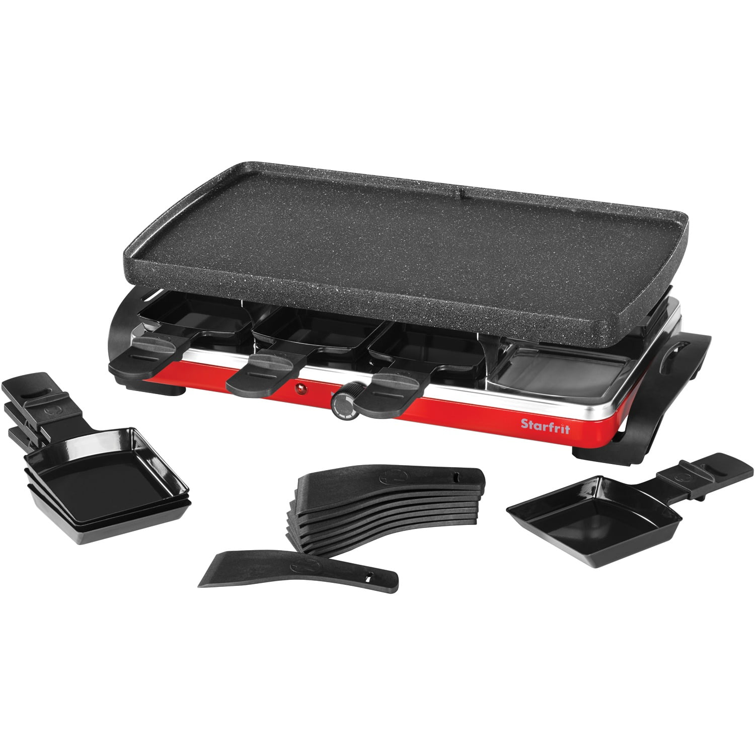 The Rock By Starfrit® 0244030020000 The Rock By Starfrit Raclette/party Grill Set Walmart