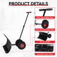 thumbnail image 4 of Heavy-Duty and Adjustable Wheeled Snow Push Shovel, Single Handle, 4 of 7