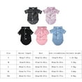 thumbnail image 2 of Pet Solid Color Pajamas - Soft Cotton Dog Clothes for Teddy, Puppies, Cats - Warm, Elastic, Easy to Put On - Sizes S-XXL, Multiple Colors, 2 of 5